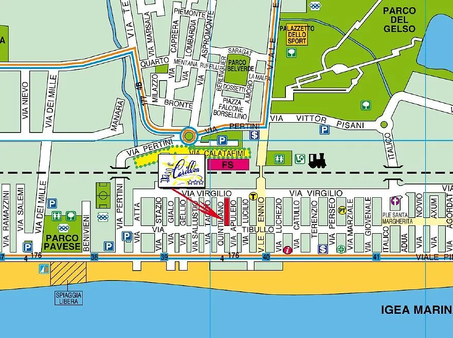 Hotel Carillon Bellaria – Igea Marina 3*,  Olaszország